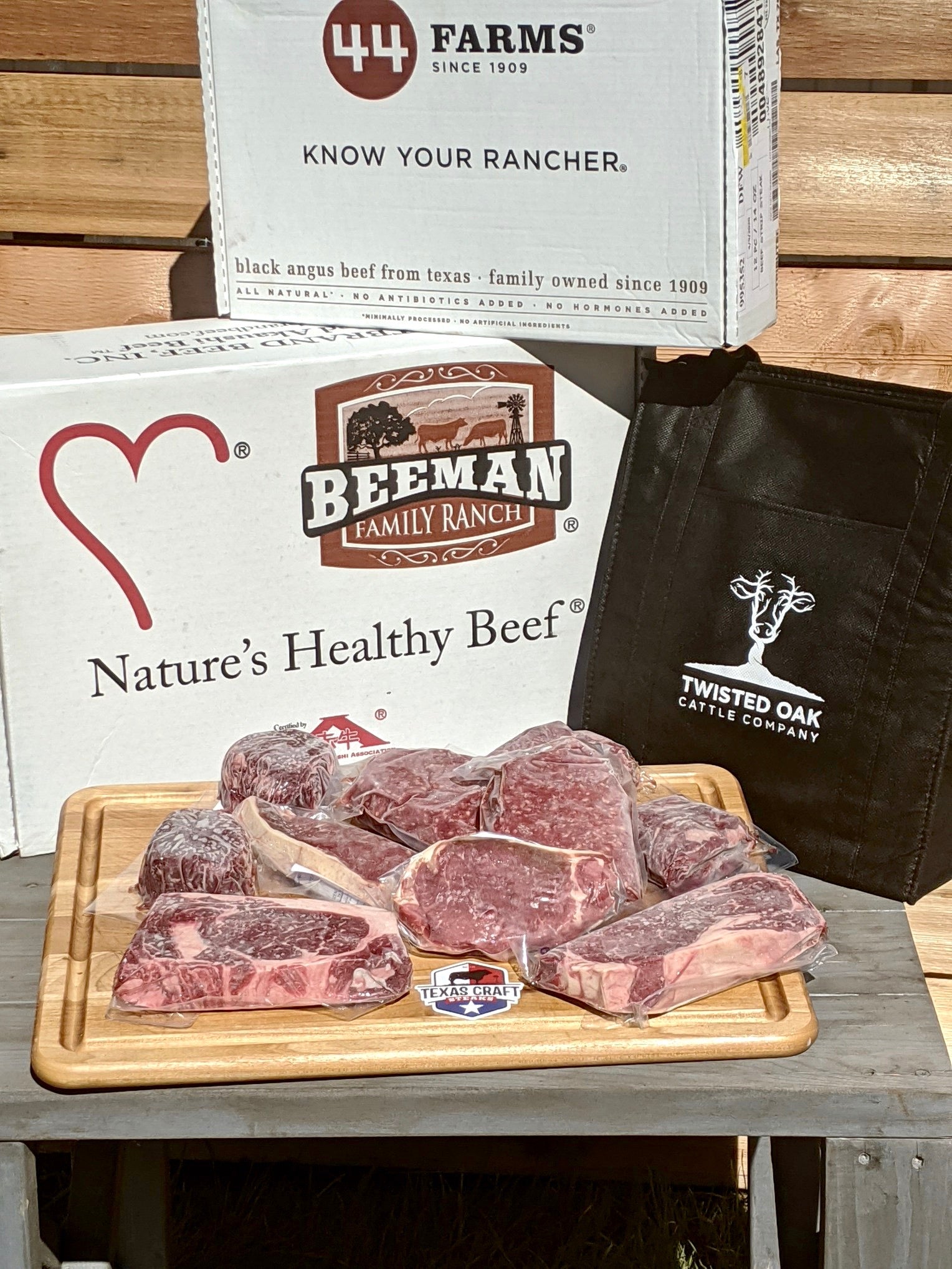 TCS Three Ranch Sampler Pack – Texas Craft BBQ